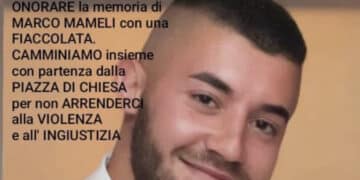 Bari Sardo, fiaccolata per Marco Mameli: “Non abbiate paura, parlate”