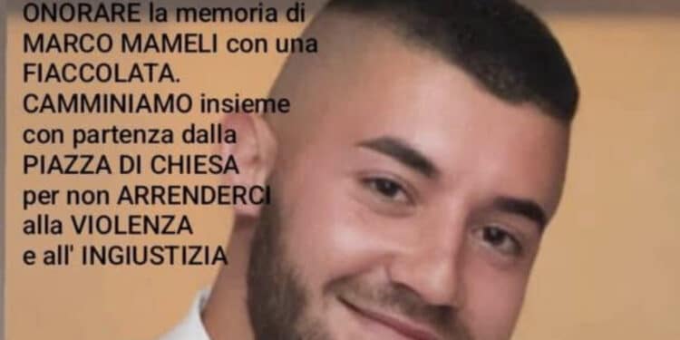 Bari Sardo, fiaccolata per Marco Mameli: “Non abbiate paura, parlate”