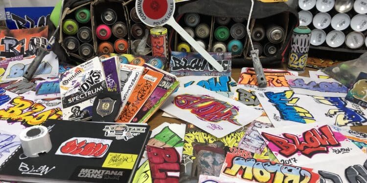 Imbratta la facciata di diverse chiese e di beni culturali di pregio, scatta la denuncia a Sassari