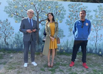 Quartu, inaugurato al Margine Rosso il nuovo murale “Sa Ega Pinta”