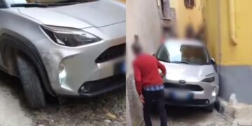 Bosa, turisti stranieri rimangono incastrati con l’auto