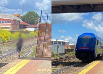 Samassi, attraversa i binari poco prima dell’arrivo del treno