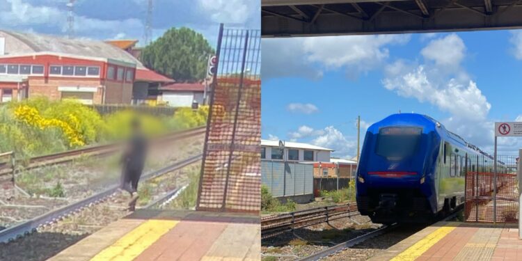 Samassi, attraversa i binari poco prima dell’arrivo del treno