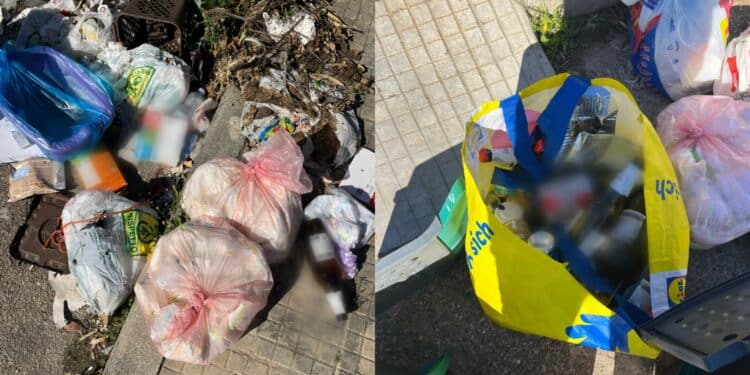 Capoterra, emergenza rifiuti in via Pantelleria: banchettano topi e cornacchie