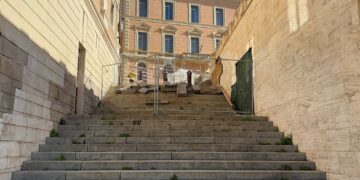 Il nuovo look del Bastione prende forma, dopo anni di lavoro si vede la luce in fondo al tunnel: pronta la terrazza di Santa Caterina (VIDEO)
