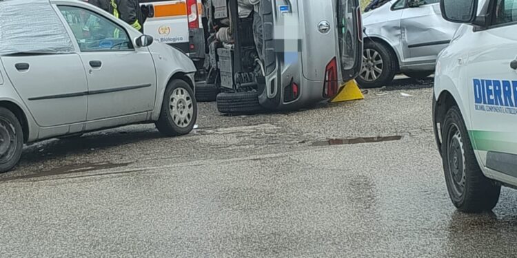 Elmas, scontro fra due auto: grave un 60enne al Brotzu