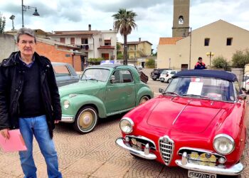 Donori, grande successo per il raduno d’auto d’epoca -VIDEO