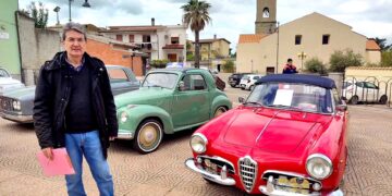 Donori, grande successo per il raduno d’auto d’epoca -VIDEO