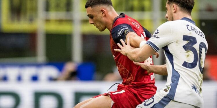 Inter-Cagliari 3-1, Nicola sbaglia formazione e i rossoblù crollano con la maglia cinese per il marketing di Giulini