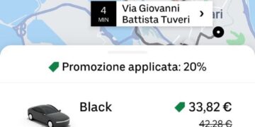 Cagliari, lo sbarco di Uber preoccupa i tassisti ma al momento per gli utenti le tariffe sono più alte