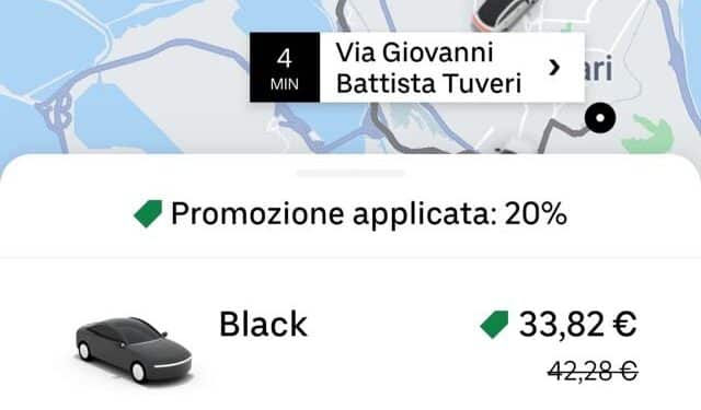 Cagliari, lo sbarco di Uber preoccupa i tassisti ma al momento per gli utenti le tariffe sono più alte