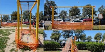 Area giochi inutilizzabile al Poetto, protesta in Consiglio: “Le risorse ci sono, usiamole per porre rimedio a questa vergogna”