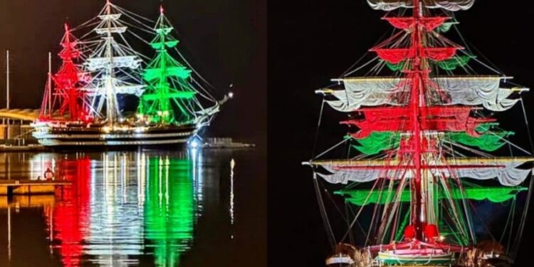 Cagliari, torna l’Amerigo Vespucci: quattro giorni di eventi tra cultura e solidarietà