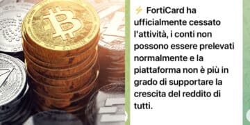 Caso FortiCard, anche in Sardegna decine di investitori delusi