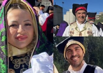 Amministratori in prima fila per rendere omaggio a Sant’Efisio: sindaci e assessori in abito sardo per la grande sfilata