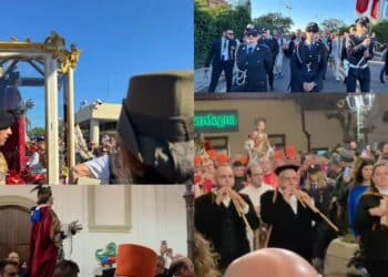 Capoterra e Sarroch abbracciano Efisio: bagno di folla per l’arrivo del Santo