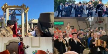 Capoterra e Sarroch abbracciano Efisio: bagno di folla per l’arrivo del Santo