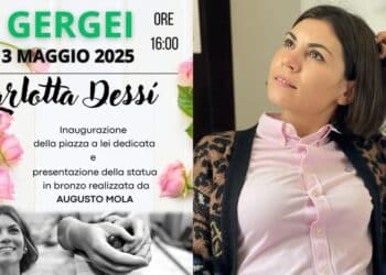 Gergei, una piazza dedicata a Carlotta Dessì