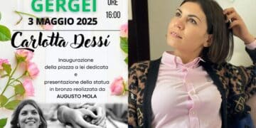 Gergei, una piazza dedicata a Carlotta Dessì