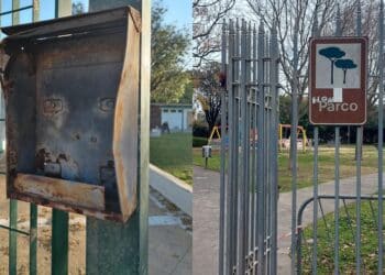 Selargius, pericolo all’ingresso del parco di Via Parigi: un uomo ferito dalla cassetta della posta