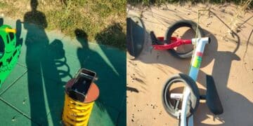 Ussana, giochi dei bimbi presi di mira dai vandali