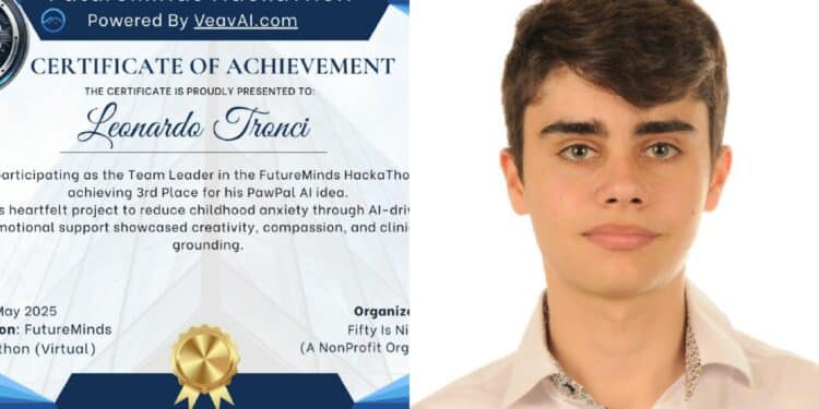 Leonardo Tronci, da Quartucciu al podio internazionale nel campo dell’intelligenza artificiale