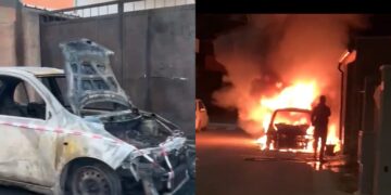 San Sperate, auto in fiamme durante la notte, l’ultimo epidodio pochi giorni fa