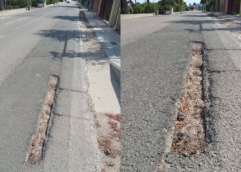 Strade e marciapiedi imperfetti a Costa Rei, protestano i cittadini