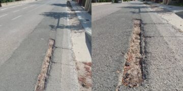 Strade e marciapiedi imperfetti a Costa Rei, protestano i cittadini