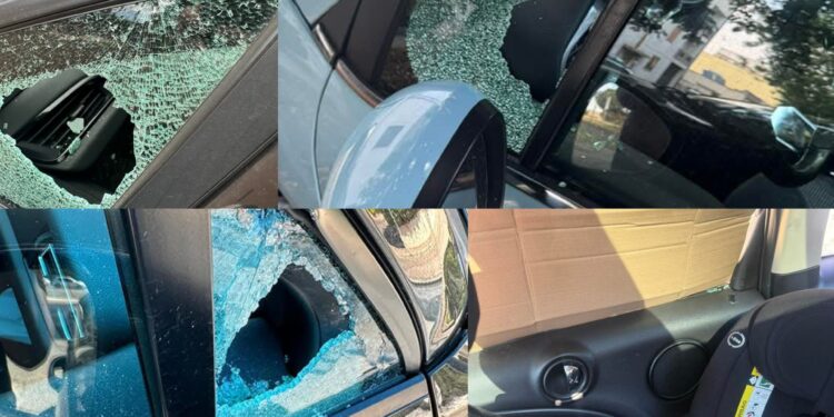 Da Selargius a Monserrato vetri delle auto spaccati per portar via due monete