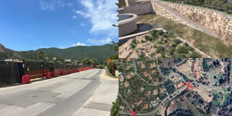 A Poggio dei Pini al via i lavori per il muro ciclopico: chiusa la strada 26