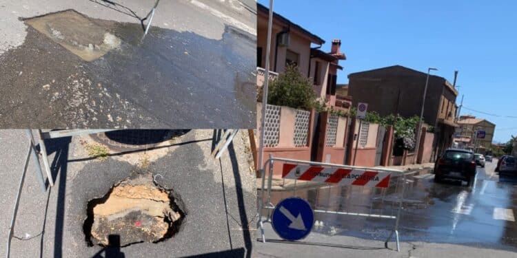 “Siamo sotto attacco da parte della rete fognaria che scoppia”: protesta dei cittadini a Capoterra