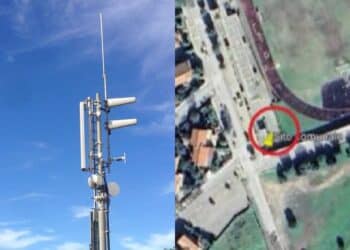 A Pula una stazione radio base a pochi passi dalla scuola