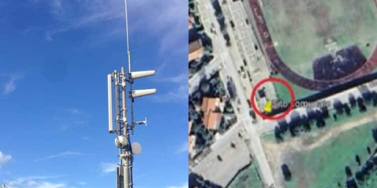 A Pula una stazione radio base a pochi passi dalla scuola