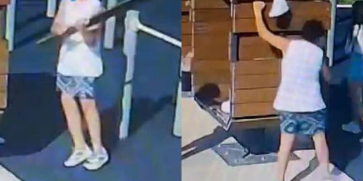 A Selargius ragazzini annoiati distruggono il parco giochi comunale: ripresi dalle telecamere