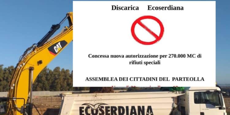 L’ampliamento della discarica dell’Ecoserdiana diventa un caso per i comitati che difendono l’ambiente