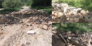 Serramanna, Santa Maria come discarica di eternit e blocchi di cemento