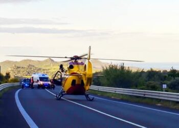 Grave incidente sulla 125 a Castiadas: turista ricoverato al Brotzu
