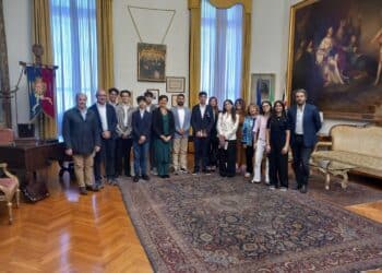 A Giovanni Boi e Clementina Balletto i complimenti dell’amministrazione per il Best Delegate Award