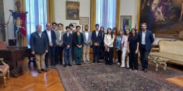 A Giovanni Boi e Clementina Balletto i complimenti dell’amministrazione per il Best Delegate Award