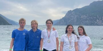 Windsurf, Capitta e Maglioni vincono la 2° Tappa di Coppa Italia IQFoil a Torbole