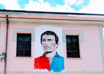 A Gadoni un murale dedicato all’indimenticabile Gigi Riva
