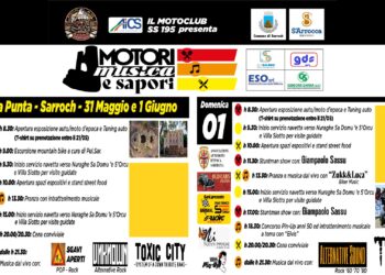 Sarroch: al via la rassegna “Motori, Musica e Sapori”