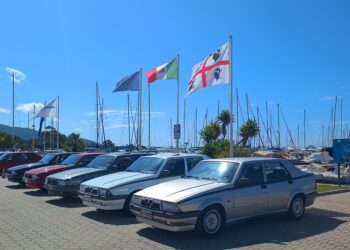 Da tutta la Sardegna a Capitana per i 40 anni dell’Alfa Romeo 75