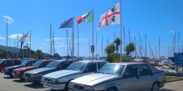 Da tutta la Sardegna a Capitana per i 40 anni dell’Alfa Romeo 75