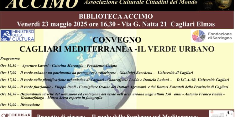 A Elmas il convegno “Cagliari mediterranea – Il verde urbano”