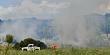 Siliqua, primo incendio di una stagione che si prospetta bollente