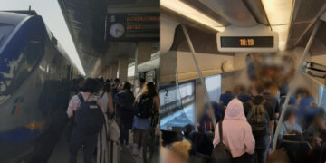 A Cagliari treno preso d’assalto, si viaggia in piedi stretti come sardine: “Un’odissea”