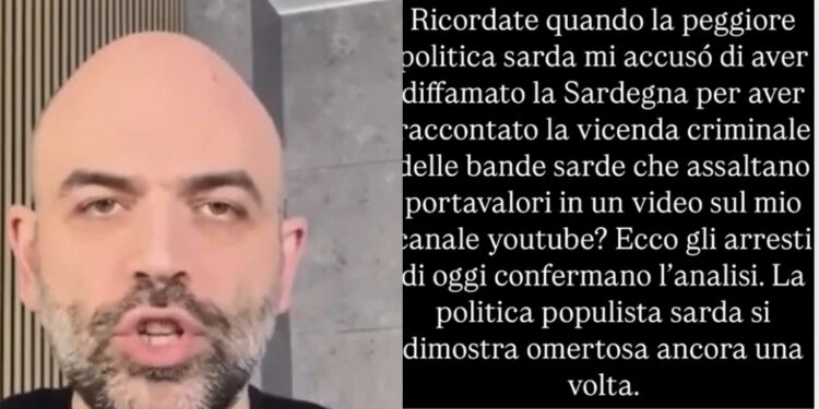 Assalto ai portavalori, Saviano: “Gli arresti confermano la mia analisi”