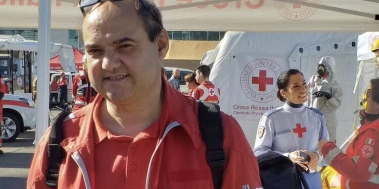 Lutto nella Croce Rossa di Cagliari, è morto a 62 anni Giuseppe Aresu Paiolu